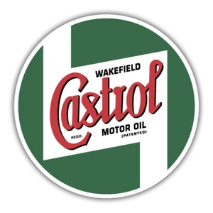 CASTROL MOTOR OIL STICKER CAR DECAL MECHANIC TOOLBOX SIGN CHEST USA - Picture 1 of 1