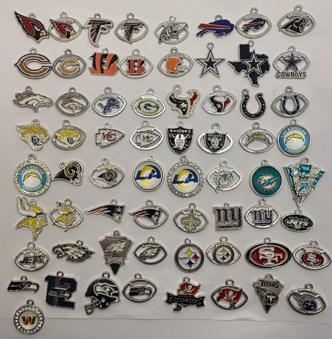 NFL Football Team Charms Pendants Dangles Cover