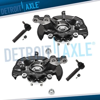 Cojinete de buje de nudillos de dirección delantera extremos de varilla de amarre exterior para Toyota Corolla Matrix Foto 1 de 4