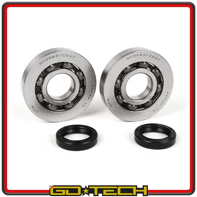 KIT CUSCINETTI PARAOLI BANCO RUNNER FX FXR HEXAGON TYPHOON SR PIAGGIO 125 180 2T - Immagine 1 di 4