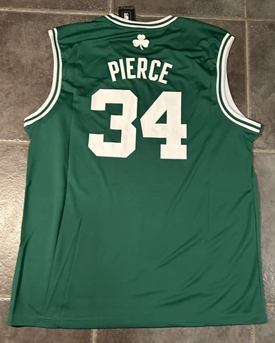 Boston Celtics Paul Pierce Adidas Mens Jersey Sz Medium New With Tags Cover