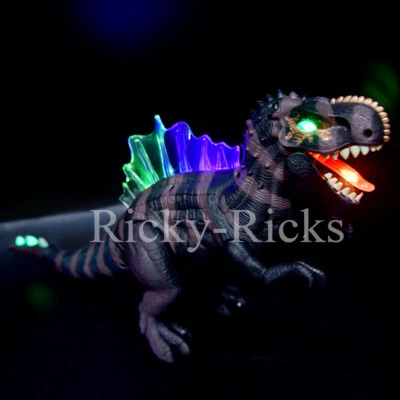 Caminar Dinosaurio Spinosaurus Iluminar Niños Juguetes para Niños Sonidos Dinosaurio  Foto 1 de 4