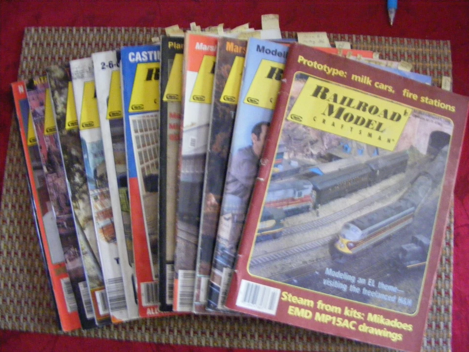 Vintage Railroad Model Craftsman Magazines 1986 Missing Jan - Image 1 of 1