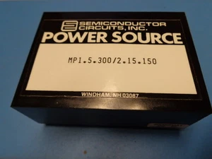(1) SCI MP35-060 5V @ 300mA /15V @ 150mA AC/DC POWER SUPPLY MODULE 7 PIN - Picture 1 of 3