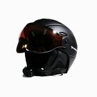 2-in-1 Visor Ski Snowboard Helmet Detachable Snow Mask Integrated Goggle Shield