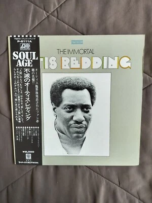 **Japanese 🎌 Pressing w/ OBI** The Immortal Otis Redding Atlantic LP   **Ex** - Image 1 of 4