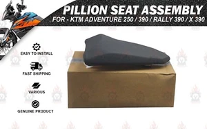 Convient pour KTM Adventure "250/ 390/ Rallye 390 / X 390 PILLION SEAT ASSEMBLY" - Photo 1/9