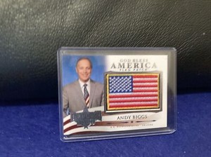 2020 DECISION ANDY BIGGS #GBA-5 GOD BLESS AMERICA FLAG PATCH CARD ARIZONA