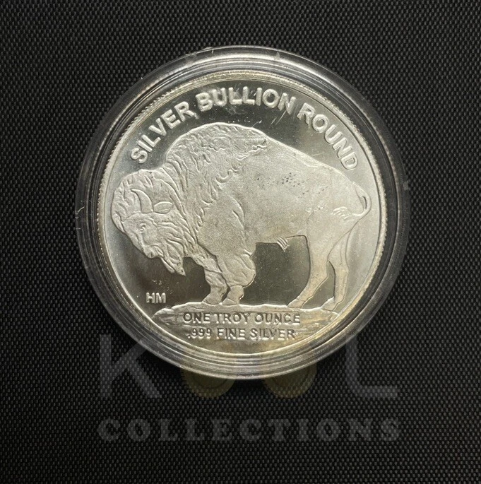 USA 2020 Indian Buffalo 1 Oz Silver Bullion Round - Image 1 of 2