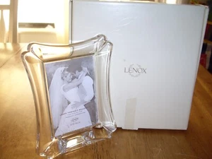 NEU Vintage Lenox Medium Kristall Bilderrahmen 3,5"" x 5"" Bildgröße OVP - Bild 1 von 5