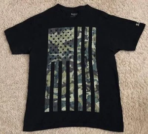Camiseta negra para hombre 5.11 camuflaje táctico bandera americana talla mediana - Imagen 1 de 5
