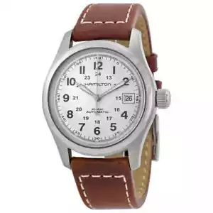 Hamilton Khaki Field Automatic Silver Dial Men's Watch H70455553 - Picture 1 of 4