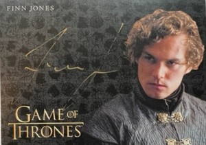 Finn Jones as Loras Tyrell Gold Autograph, Game of Thrones Valyrian Steel