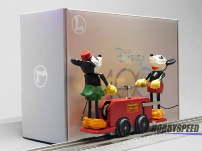 LIONEL DISNEY 100TH MICKEY MOUSE HANDCAR O GAUGE limited edition 2335190 NEW - Image 1 of 4