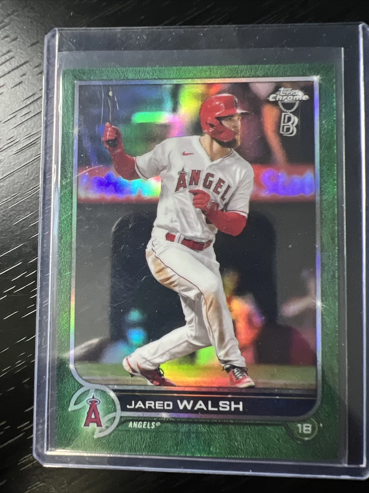 Jared Walsh 2022 Topps Chrome Ben Baller Edition Green Refractor /99 #24 - Image 1 of 2