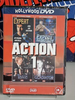 Action 1 The Expert, Expect No Mercy Hollywood DVD Region 2 New & Sealed - Image 1 of 3