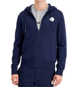 NWT Michael Kors Men's Classic-Fit Blue Hoodie Size Large - Picture 1 of 4