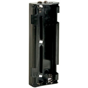 6 x C Cell Battery Casing Housing Enclosure Holder with Snap-On Terminals (1 pc)
