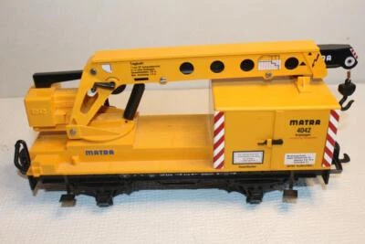 LGB G SCALE MANTRA CONSTRUCTION CRANE #4042 - Image 1 of 3