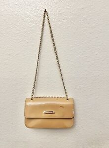 Michael Kors Crossbody Purse/Handbag Tan/Gold