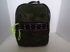 New French Connection Rocky Slim Backpack Military Green   Msrp 98