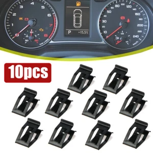 10pcs Car Interior Console Dash Dashboard Trim Metal Retainer Clips Accessories - Picture 1 of 12