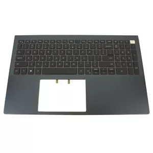 Laptop Keyboard Dell HY5P0 OEM Replacement Qwerty Backlit Keyboard and Palmrest - Picture 1 of 1