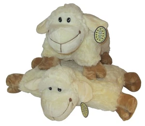 2in1 KUSCHELKISSEN KUSCHELTIER KUSCHELSCHAF PLÜSCHTIER SCHAF KISSEN [ 56 cm] - Bild 1 von 1