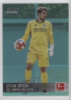 2021 Stadium Club Chrome Bundesliga Aqua Refractor /199 Stefan Ortega Moreno #17 - Image 1 of 2