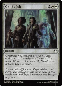 On the Job C Murders at Karlov Manor 30 NM Foil - Picture 1 of 2