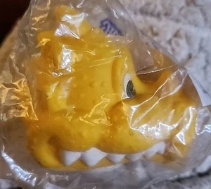Vintage 1992 Heinz Ore-Ida Yellow Dino-Pour Dinosaur Ketchup Topper New In Pack - Picture 1 of 4