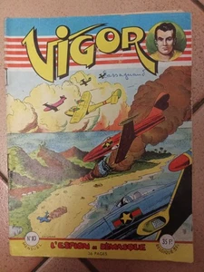 VIGOR-N° 10-L'ESPION SE DEMASQUE-E.O  OCTOBRE 1954 ARTIMA - Imagen 1 de 4