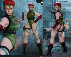 Play Toy Fighting Girl Cammy White Green Ver. 1/6th Collectibles Action Figure - Picture 1 of 9