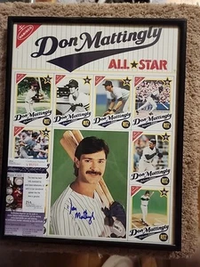 Don Mattingly Signed Nabisco All Star Collectors Edition Ritz 1989 Uncut JSA COA - Picture 1 of 3