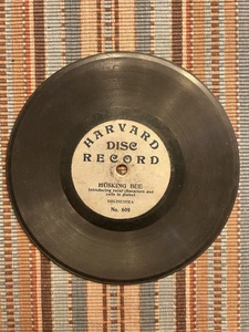 HARVARD DISC RECORD Husking Bee 78 RPM No 609 Single-Sided Vaudeville 1905-07 - Picture 1 of 3