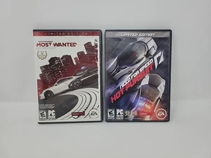 Need for Speed: Hot Pursuit + Most Wanted + High Stakes PC Game Lot CIB Tested - Picture 1 of 10