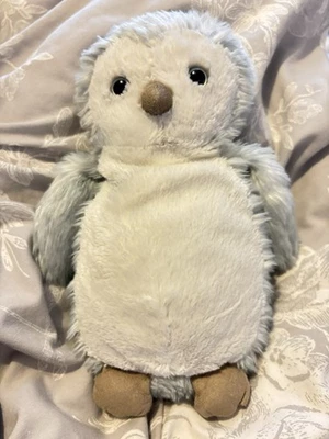 Jellycat Medium Bashful Owl Chick Birch Grey - Image 1 of 3
