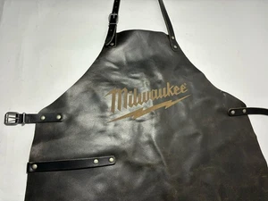 MILWAUKEE MARKE Werkzeuge Leder Grill Metzger Koch Kochen Schmied SCHÜRZE - Bild 1 von 8