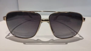 Versace Aviator Sunglasses Mod. 2174 C. 1252/T3 Pale Gold w/ Polarized Lens - Picture 1 of 11