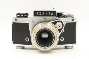 Ihagee Exakta VX1000 TL  35mm Film SLR w/Meyer Gorlitz Primotar 50mm f3.5, VG++ - Picture 1 of 6
