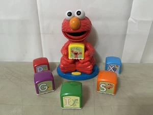 Sesame Street Elmo Find & Learn Alphabet Blocks 6 Blocks Toy 2010 Hasbro - Picture 1 of 7