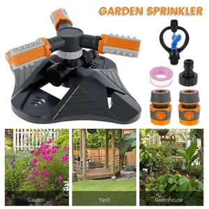 Garden Automatic Lawn Water Sprinkler Sprayer 360 Degree Rotating Watering stKTL - Picture 1 of 9