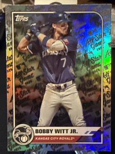 2025 Topps All-Star Game Bobby Witt Jr. Rainbow Foil Parallel SP #30 Royals - Bild 1 von 2