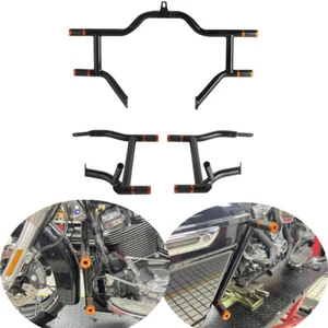 Kit de barra de choque protectora de alforja para Harley CVO Street Glide FLHXSE Road King FLHR - Imagen 1 de 9