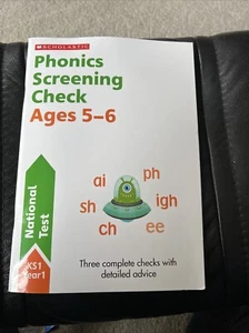 Scholastic Screen Check Ages 5-6 National Test KS1 Year 1 (9th June Is The Test) - Picture 1 of 3