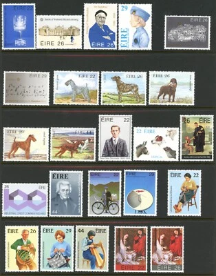 Ирландия 1983 год набор Скотт #557-580, 567a все памятные и мини-лист MNH - Изображение 1 из 2