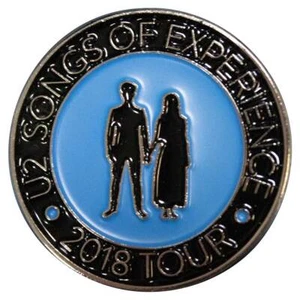 U2 - CANCIONES DE EXPERIENCIA - PIN DE SOLAPA/SOMBRERO - NUEVO - MÚSICA U2TOURPIN01 - Imagen 1 de 1