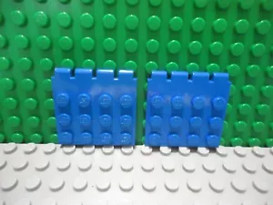 Lego 2 blu 4x4 portello a battente - Foto 1 di 1