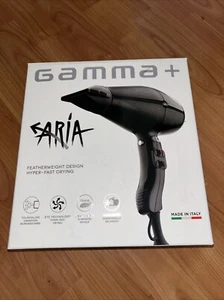 Gamma + Aria Neu im Karton Prof Turmalin Haartrockner leicht 3 Hitze/Geschwindigkeit - Bild 1 von 4