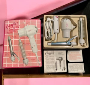 VTG Candies Power Handle Hair Dryer / interchangeable curling iron curlingbrush - Picture 1 of 10